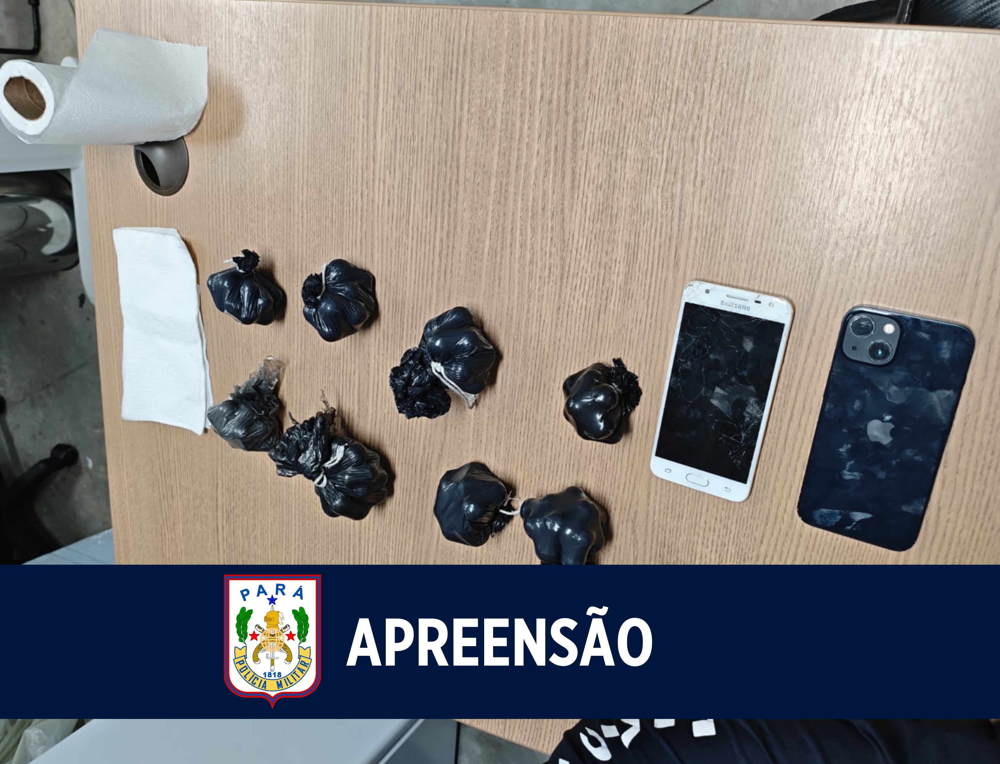 38° BPM apreende artefatos explosivos na área da avenida Transmangueirão, em Belém