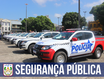 PM recebe 8 novas viaturas para aumentar o policiamento ostensivo na Grande Belém