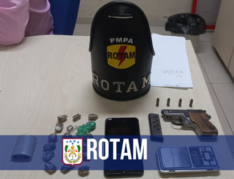 Foragido da Justiça é recapturado com drogas e arma de fogo em Ananindeua