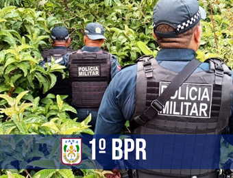 1° BPR prende suspeito de roubos e apreende adolescente em Marabá