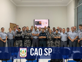 Comitiva de Alunos-oficiais paulistas visitam sede do CME
