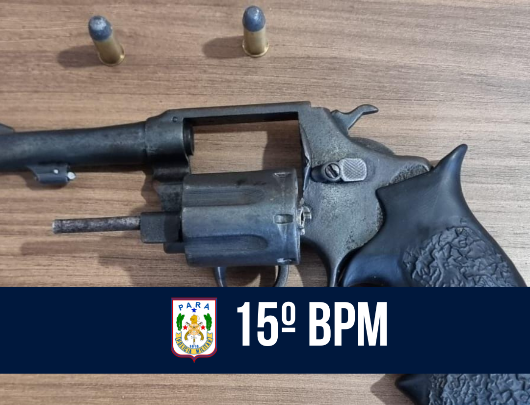 15º BPM, em ação conjunta, prende mulher por porte ilegal de arma em Itaituba
