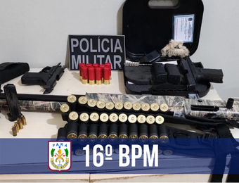 PM prende homem que ameaçou a esposa com arma de fogo