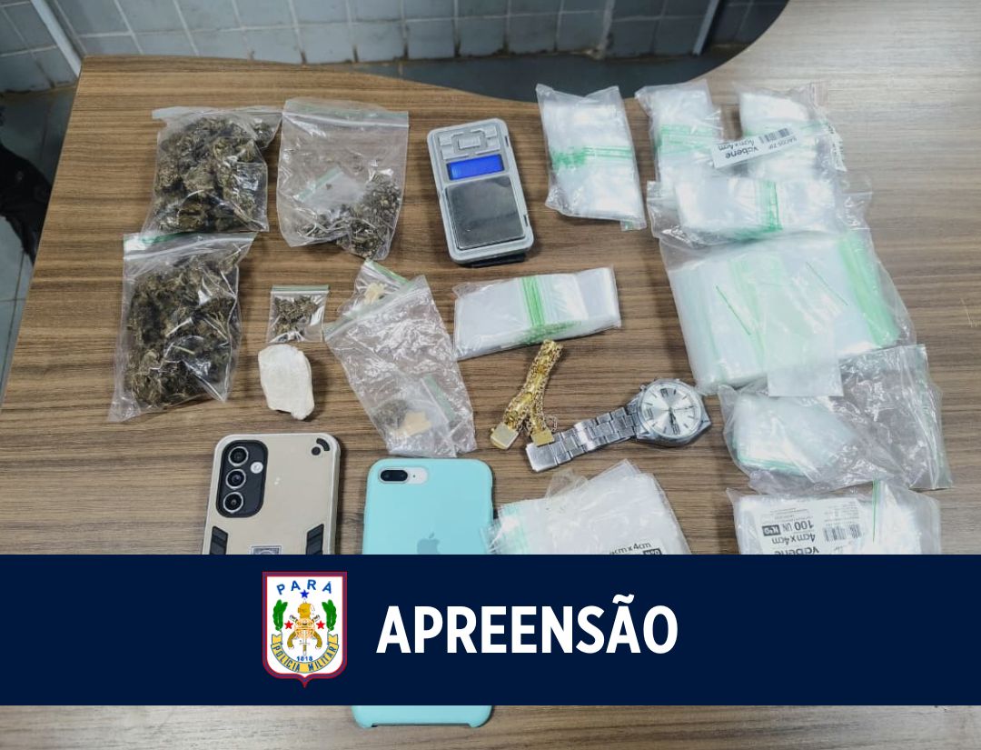 1° CIME realiza prisão por tráfico de drogas em Itaituba