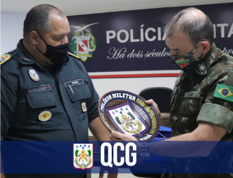 Inspetor geral das Polícias Militares e Corpo de Bombeiros Militares visita o QCG