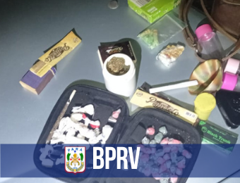 BPRv apreende drogas em carro que trafegava pela Alça Viária