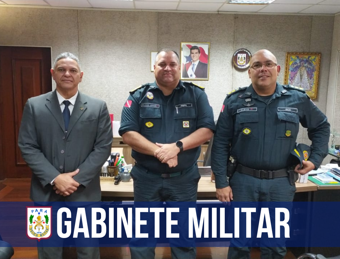 Comandante-Geral reúne com Chefe do Gabinete Militar do TJE