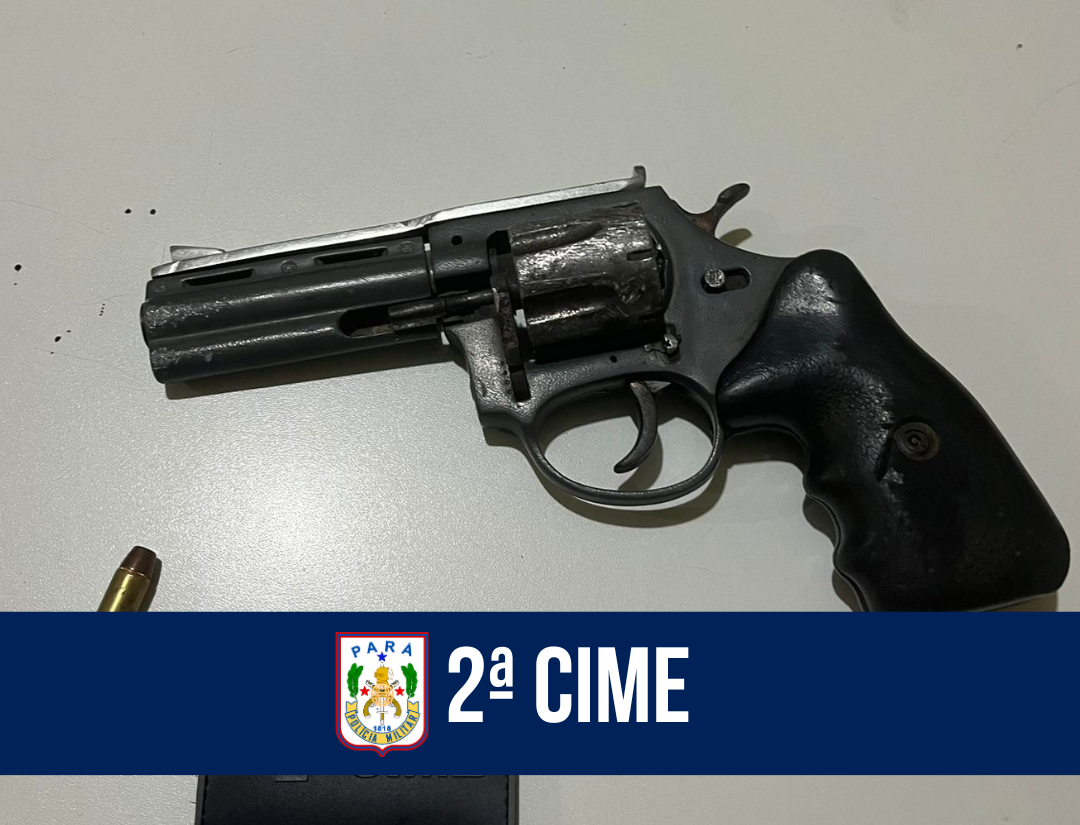 2ª CIME apreende arma de fogo em Santarém