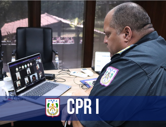 Orientações de policiamento são tema de videoconferência entre comandante da PM e oficiais do Baixo Amazonas