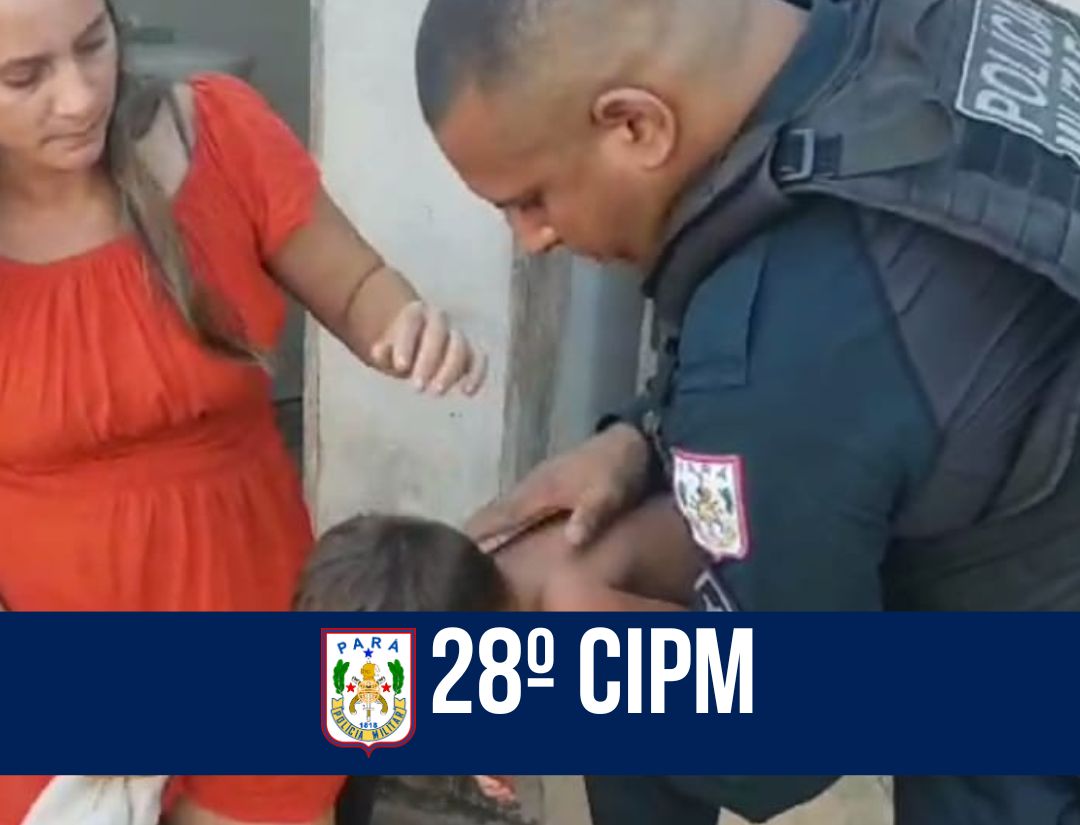 28º CIPM realiza ação de salvamento a criança