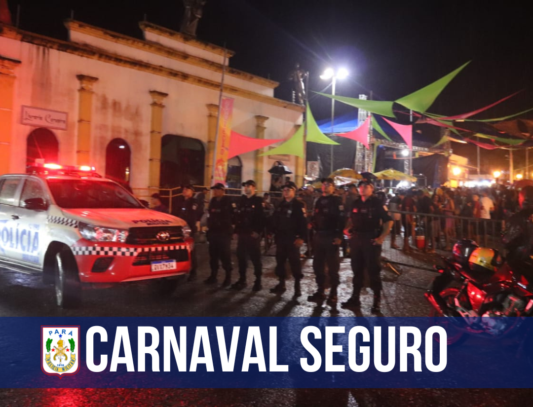 PM reforça o policiamento no município de Bragança durante o carnaval
