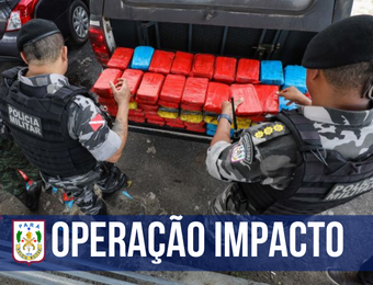 Operação Impacto apreende cerca de 150 Kg de entorpecentes em Cametá 