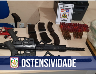Produtividade da PM em Monte Alegre e Prainha é marcada por apreensão de drogas e armas de fogo