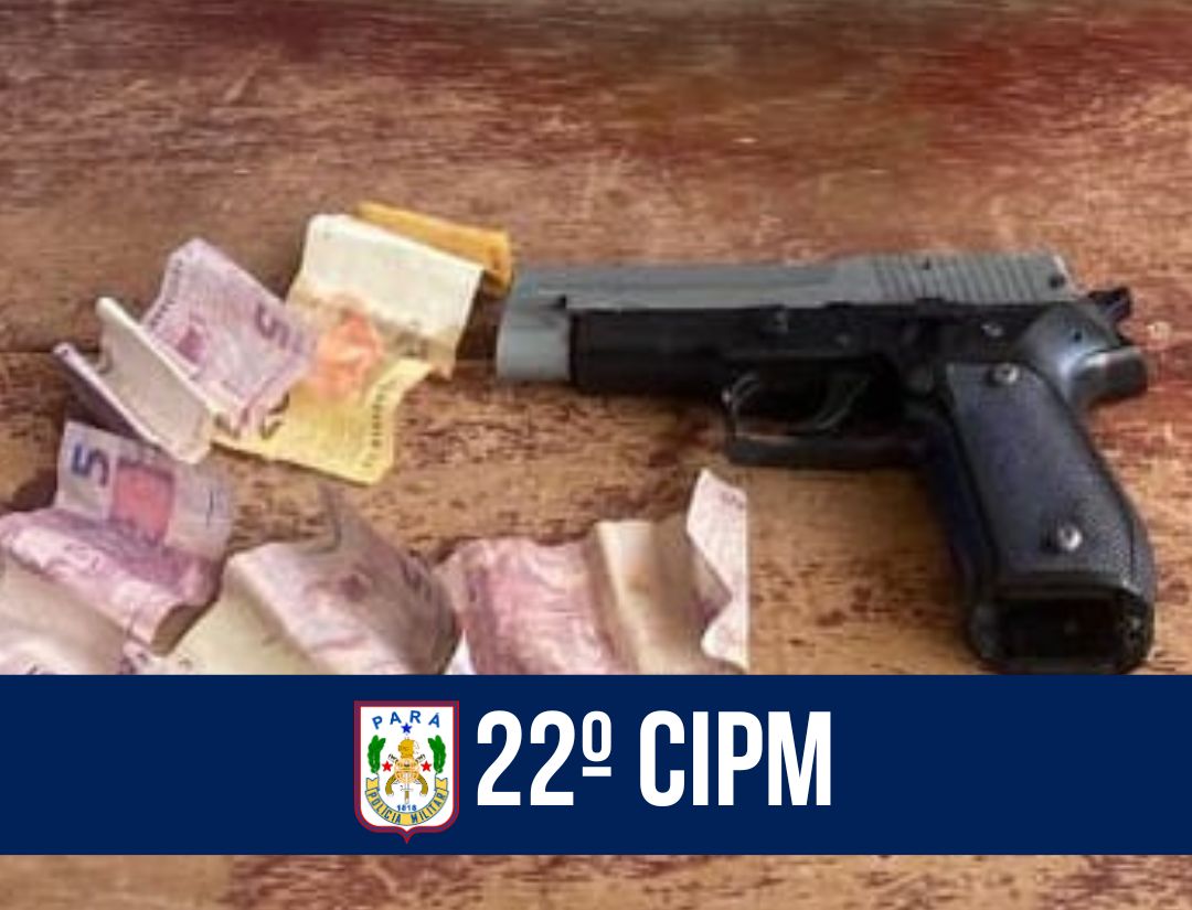 22º CIPM prende suspeito de roubo com simulacro no Marajó
