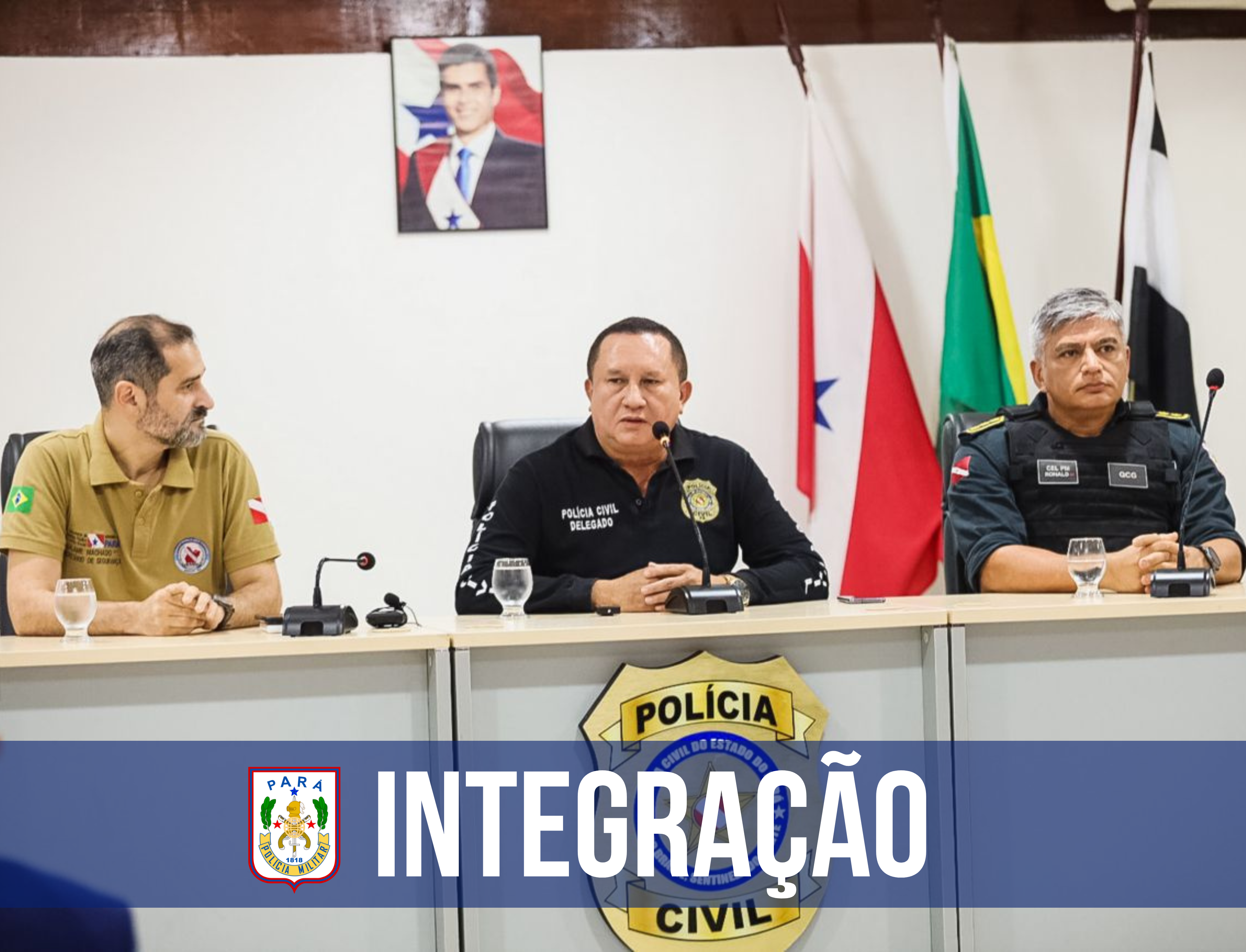 Operação das forças de segurança do Pará e Rio de Janeiro combate organização criminosa
