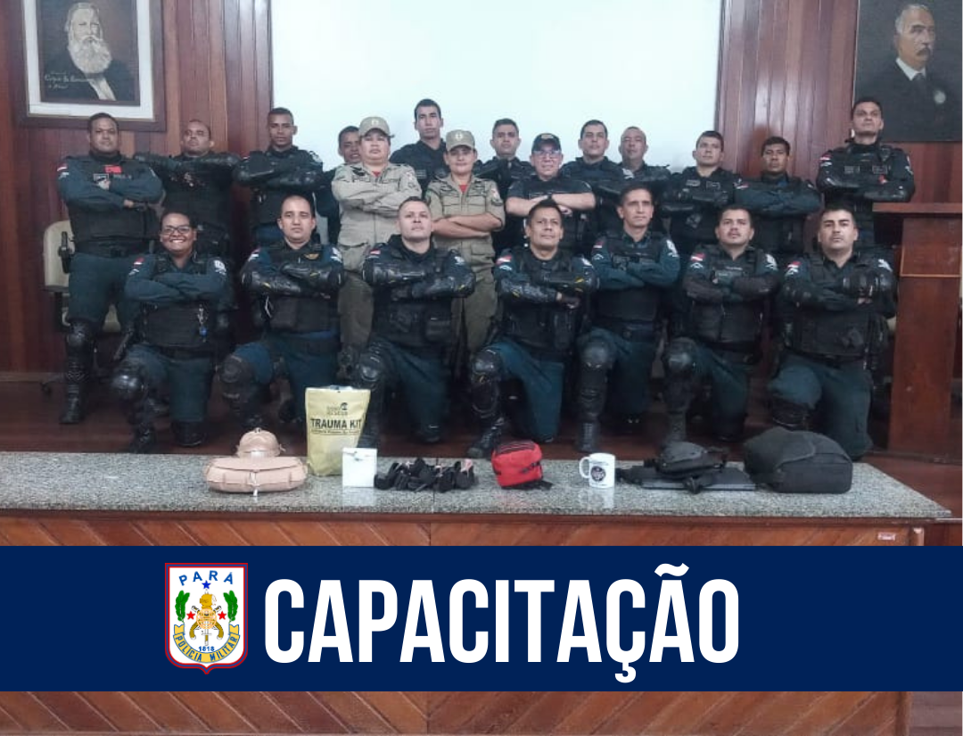 PM realiza capacitação para militares do Comando de Policiamento da Região Metropolitana