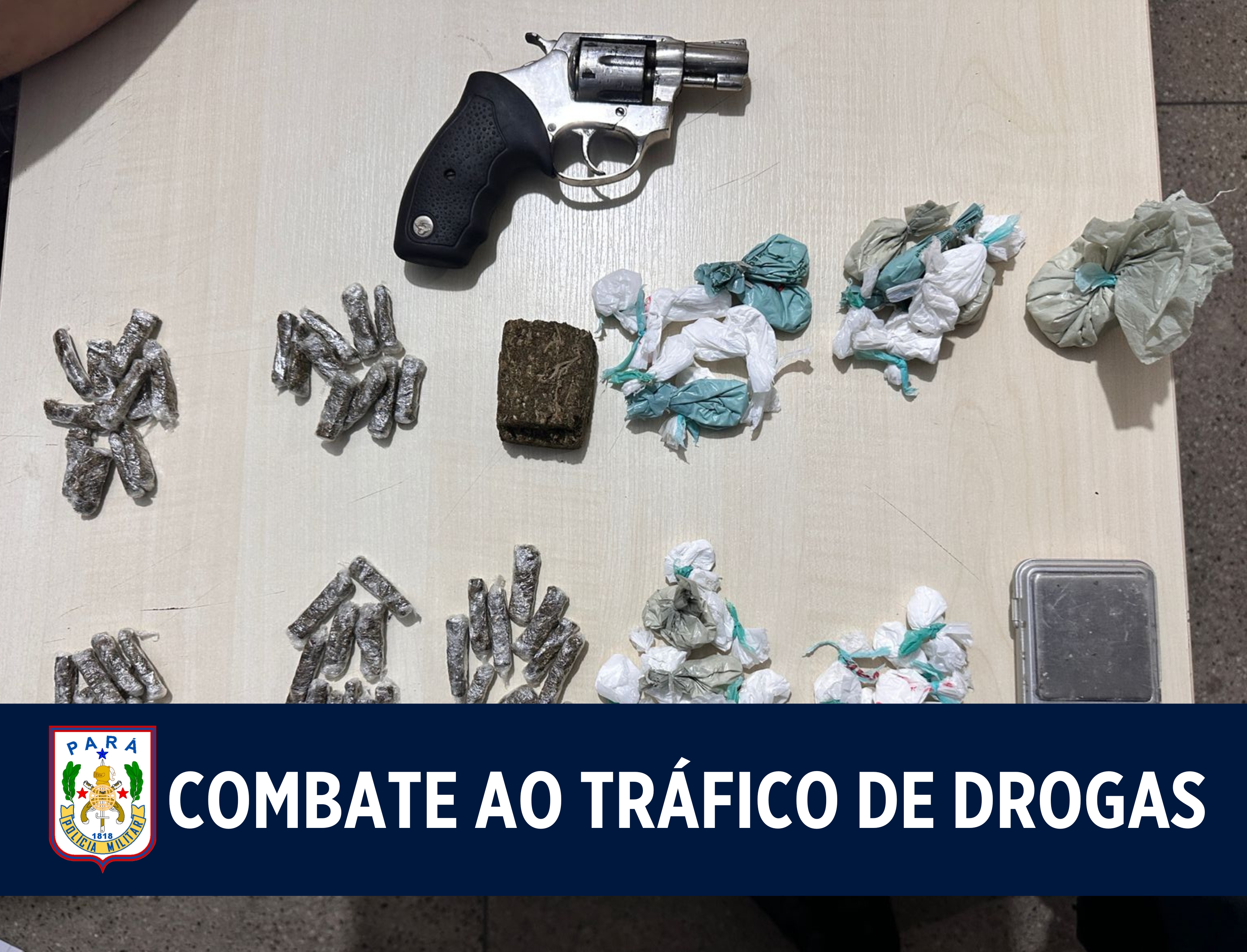 Operação Game Over: 24º BPM atua no combate ao tráfico de drogas
