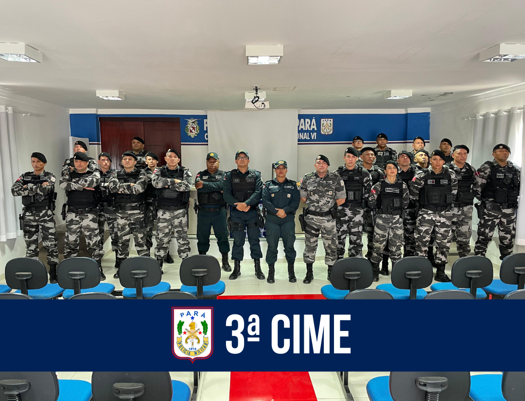 CME realiza primeira formatura militar do efetivo da 3ª CIME/PARAGOMINAS