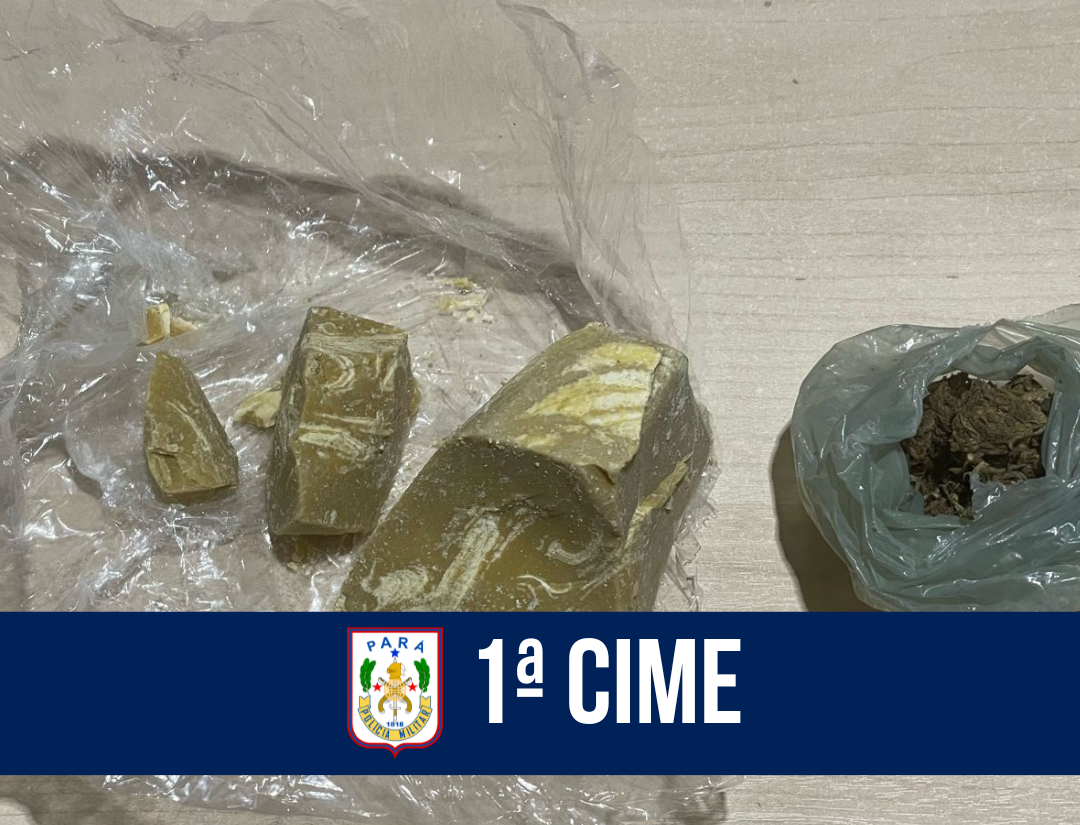 1ª CIME apreende adolescente e entorpecentes em Itaituba