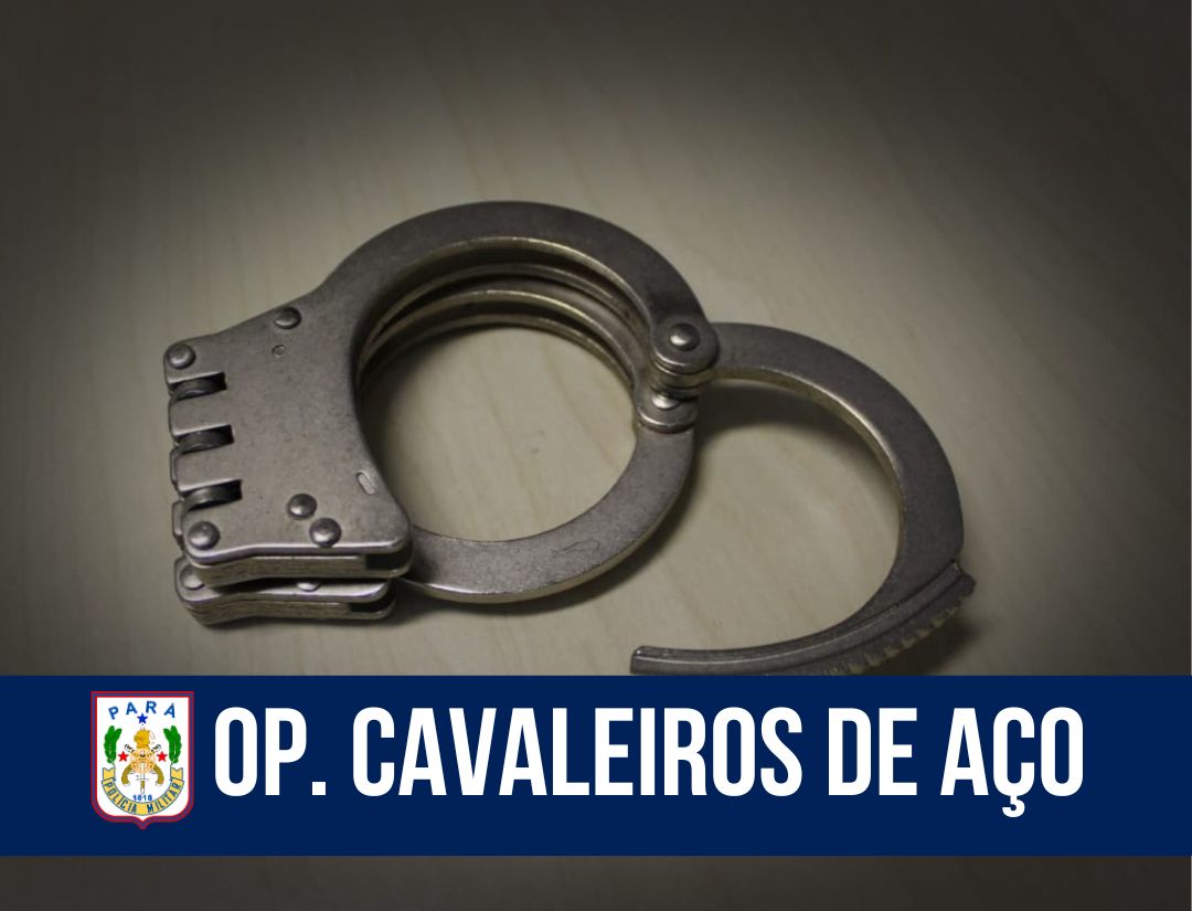 PM recaptura evadidos por quebra de monitoramento durante a Operação “Cavaleiros de Aço” 