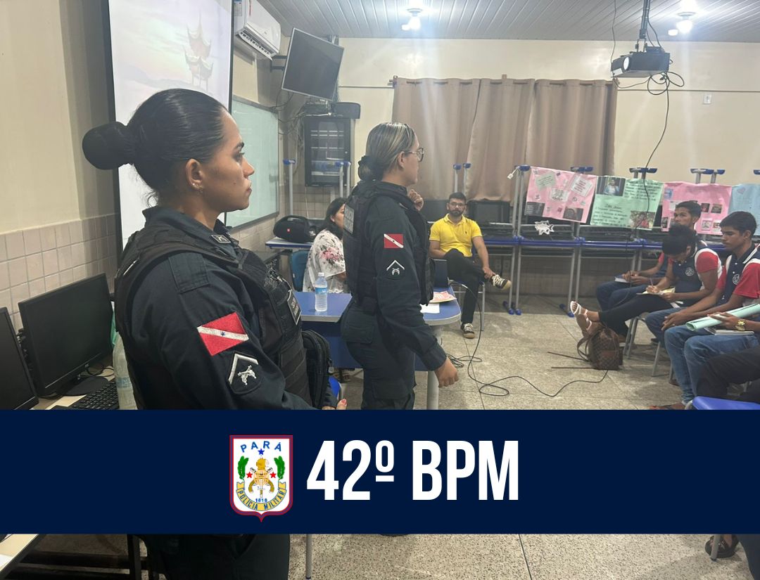 42º BPM realiza palestra de conscientização em São Miguel do Guamá