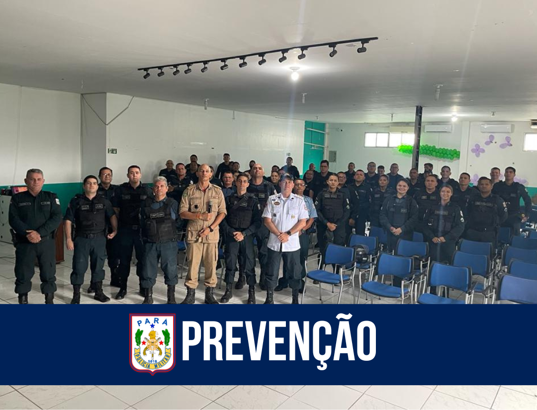 Em Abaetetuba, PM realiza palestra sobre saúde mental e prevenção ao suícidio