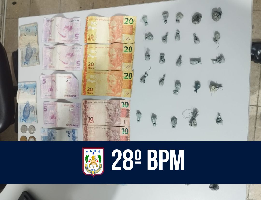 28° BPM intensifica ações contra o tráfico de drogas em Belém