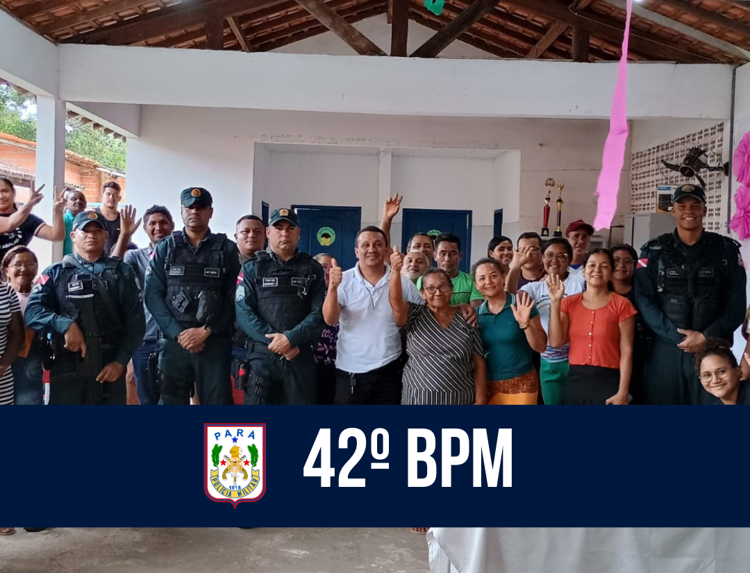 Em São Miguel do Guamá, 42° BPM aborda Rede de Proteção da Área Rural