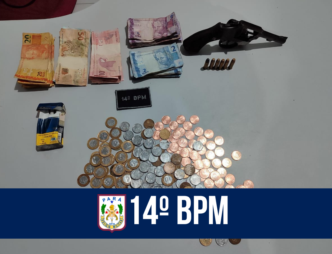 14º BPM liberta refém e prende dupla por roubo, em Barcarena