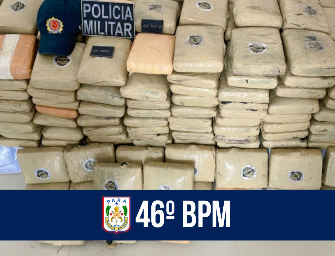 46º BPM prende suspeito e apreende mais de 300 Kg de entorpecentes em Castelo dos Sonhos