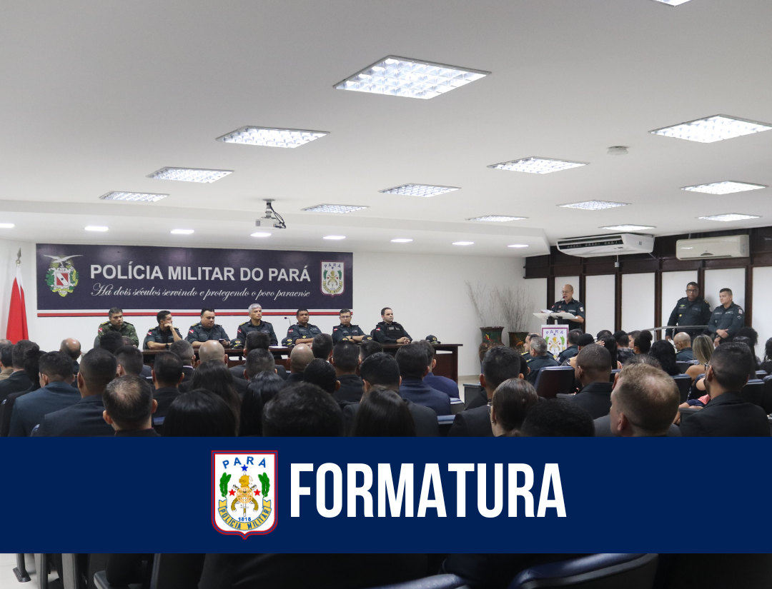 PM realiza solenidade de conclusão do 1° Curso de Inteligência Policial