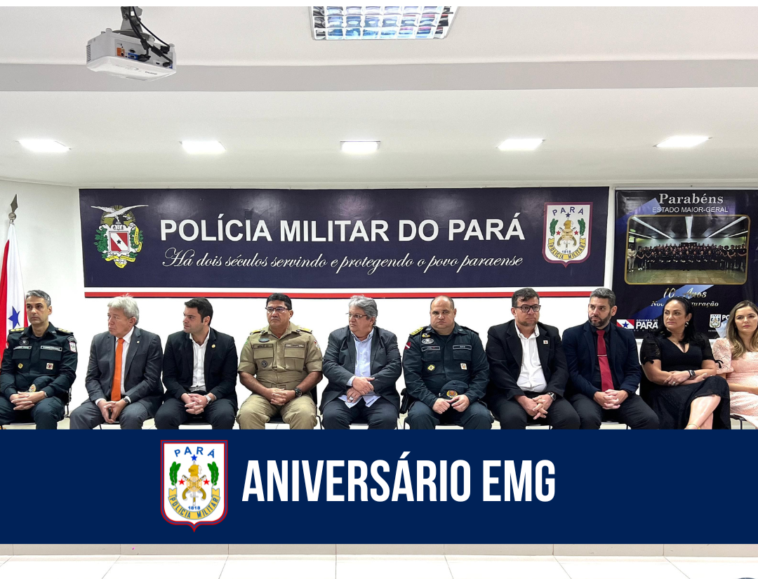 PM realiza cerimônia em comemoração ao X Aniversário do Estado-Maior Geral