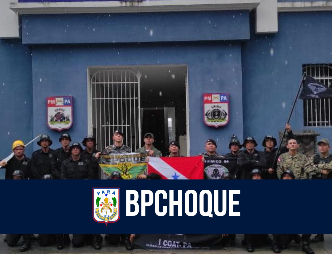 BPCHOQUE recebe visita técnica do I Curso de Operador Aerotático