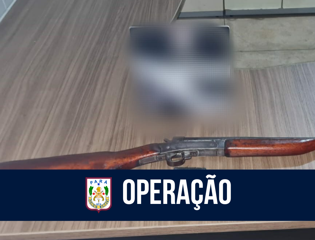 Operação Efeito Dominó resulta em prisão por porte ilegal de arma de fogo em Quatipuru