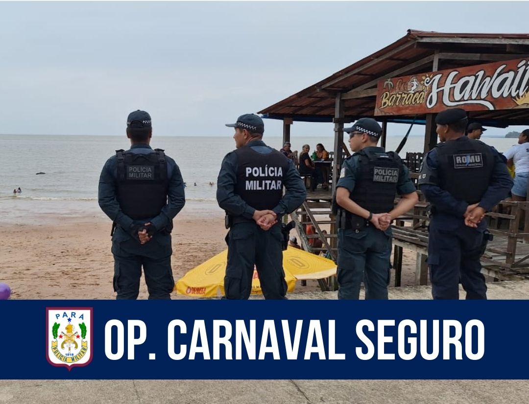 PM garante folia segura durante o carnaval em Mosqueiro