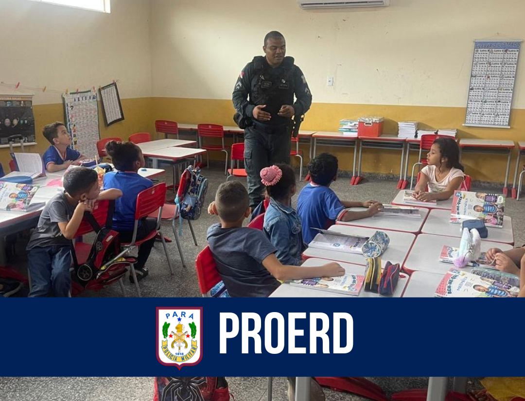 20º BPM realiza ações do Proerd em escola de Belém