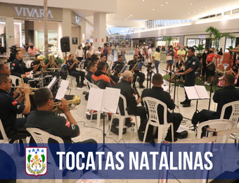 Banda da PM encerra série de Tocatas Natalinas 2021