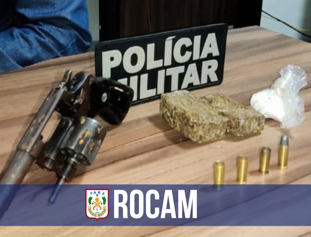 Rocam apreende armas e drogas em Parauapebas 