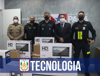 Polícia Militar recebe 25 computadores novos