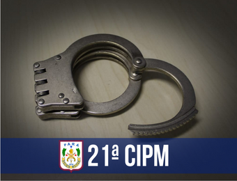 Foragido da Justiça é recapturado pela Rocam da 21ª CIPM