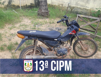 13ª CIPM apreende veículo abandonado em Uruará