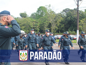 Quartel do Comando Geral da PM tem primeiro 'Paradão' militar para integrar efetivo