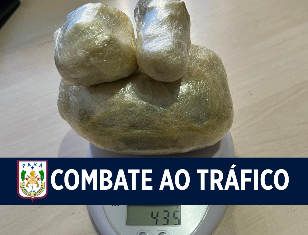 15ª CIPM realiza prisão e apreensão de drogas em Augusto Corrêa