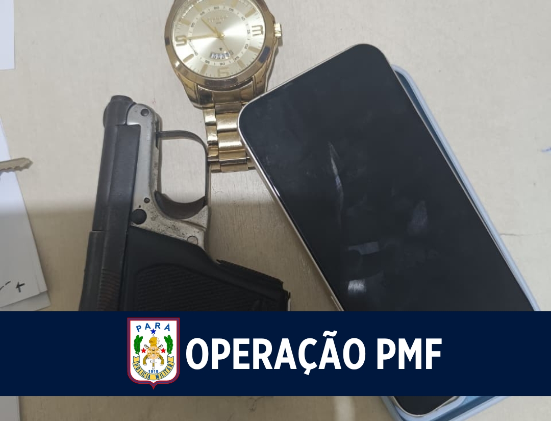 Operação Polícia Mais Forte: PM prende homem por roubo em Abaetetuba