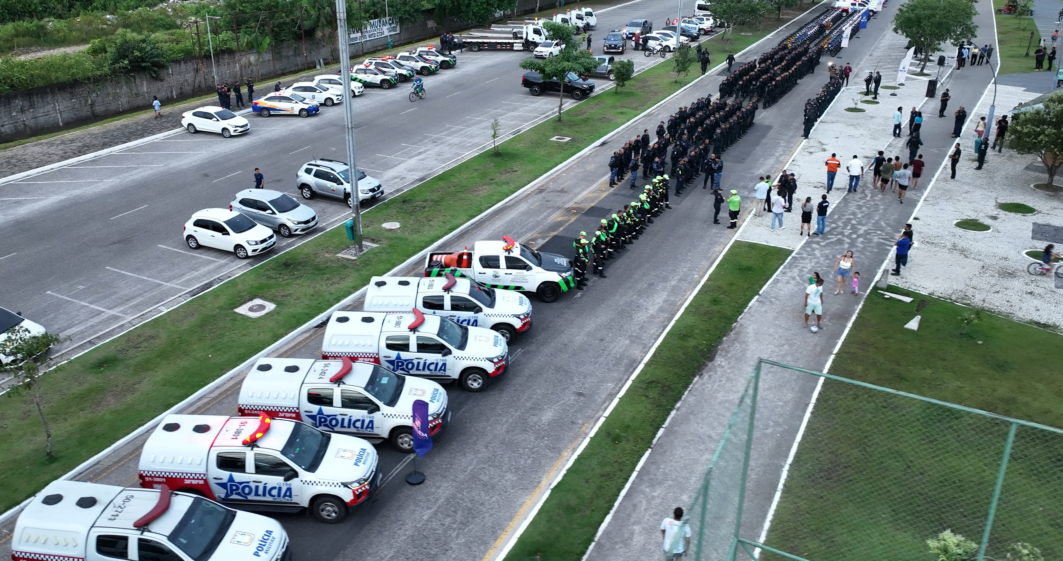 OPERAÇÃO PAZ NO TRANSITO DRONE 1