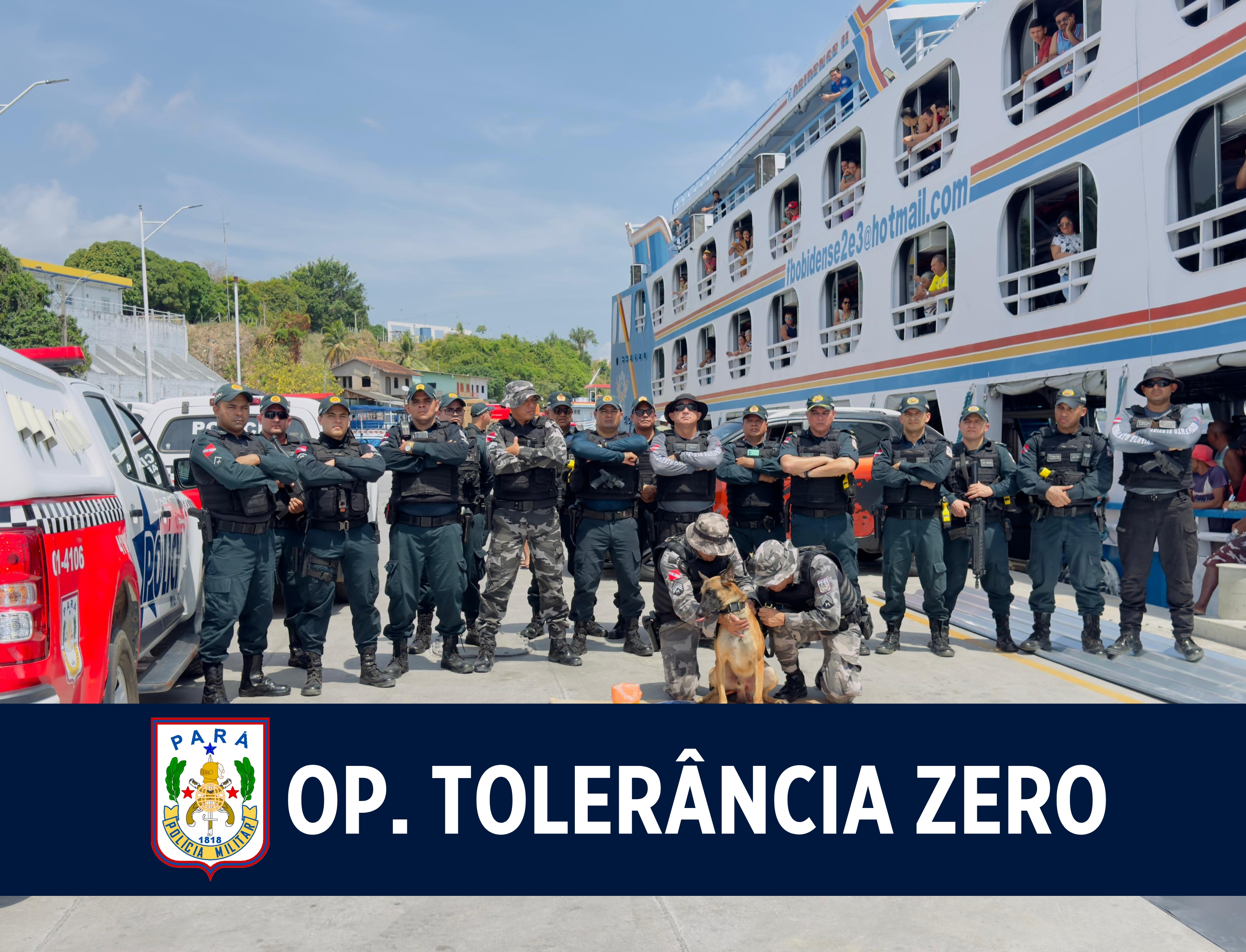 Polícia Militar desarticula tráfico de drogas durante Operação Tolerância Zero, em Oriximiná