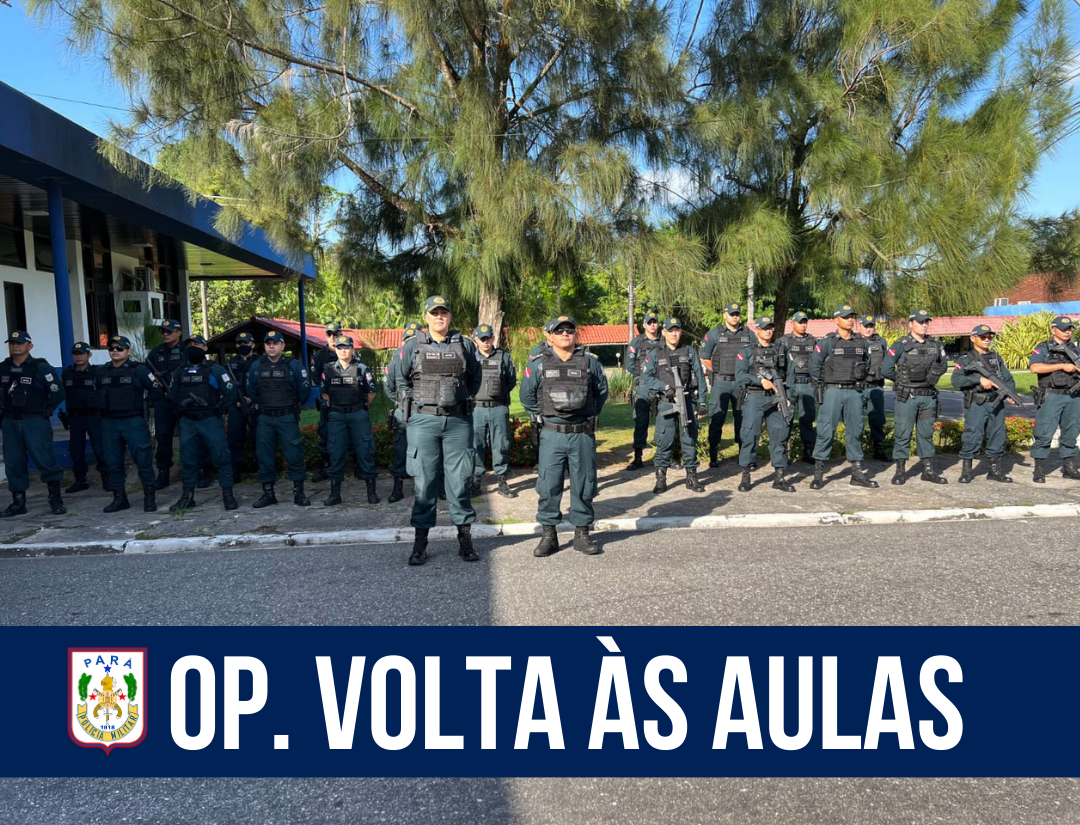 PM inicia operação Volta às Aulas