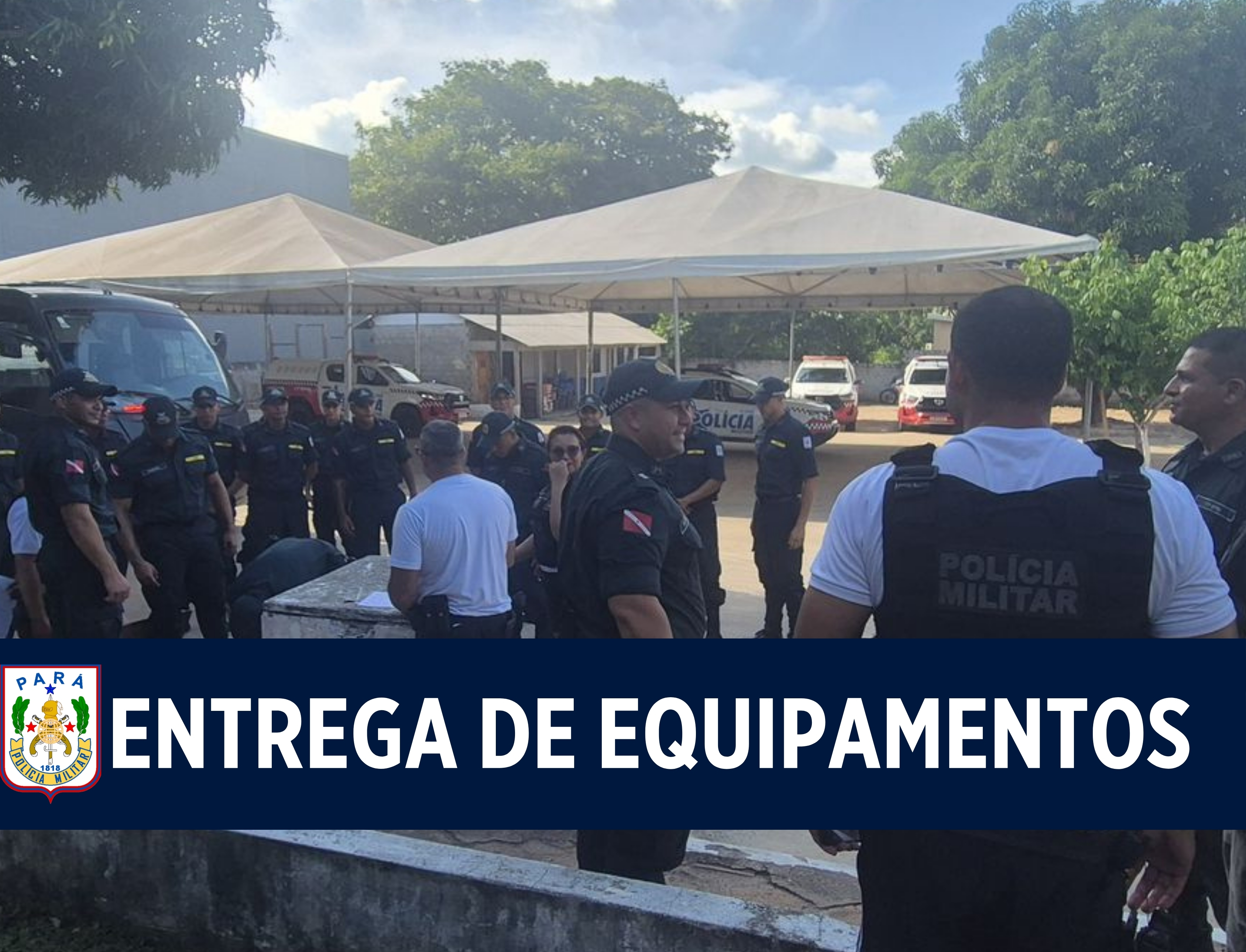 PMPA entrega equipamentos e material bélico para formação de militares em todo o Estado 