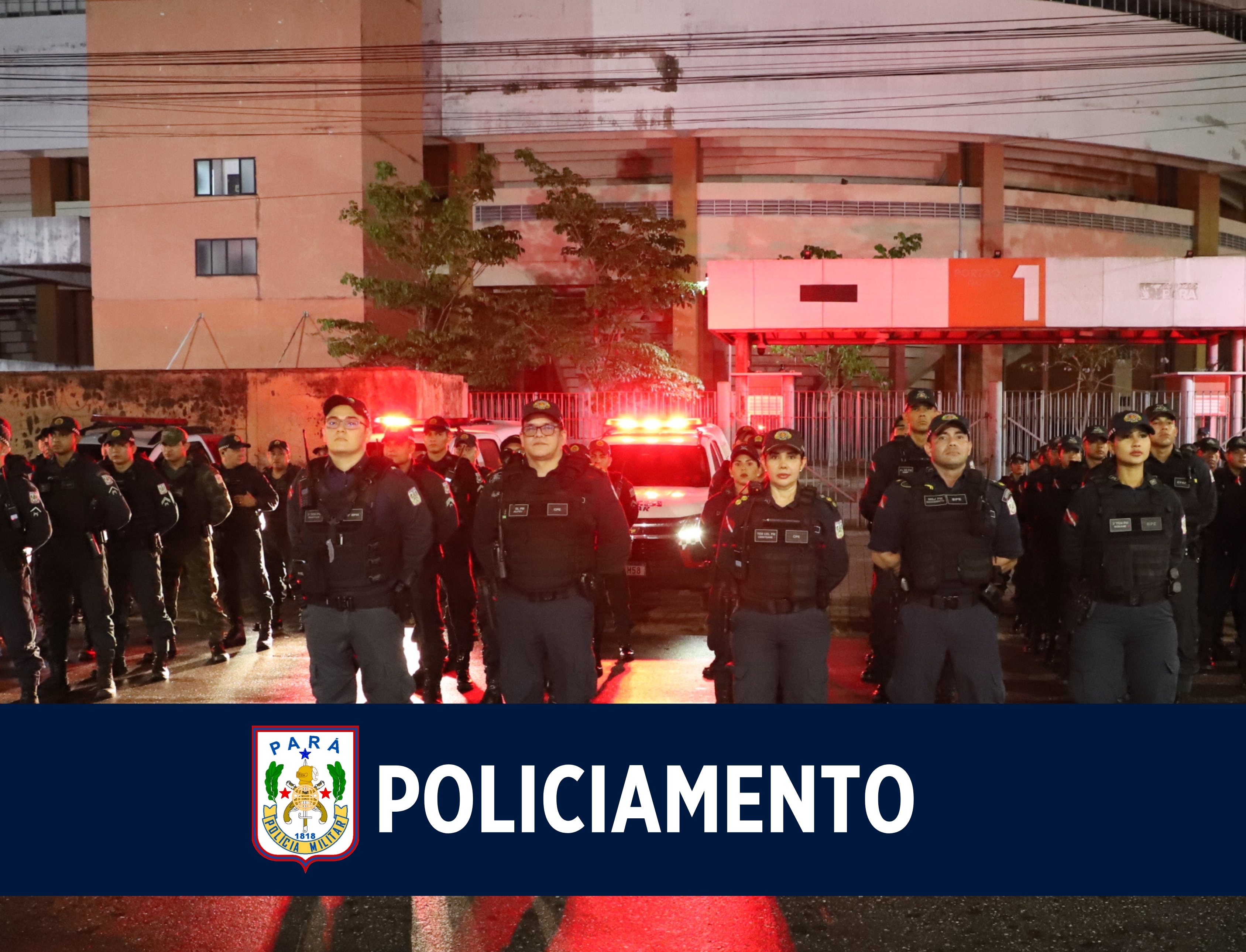 PMPA reforça policiamento durante evento Global Citizen no Mangueirão