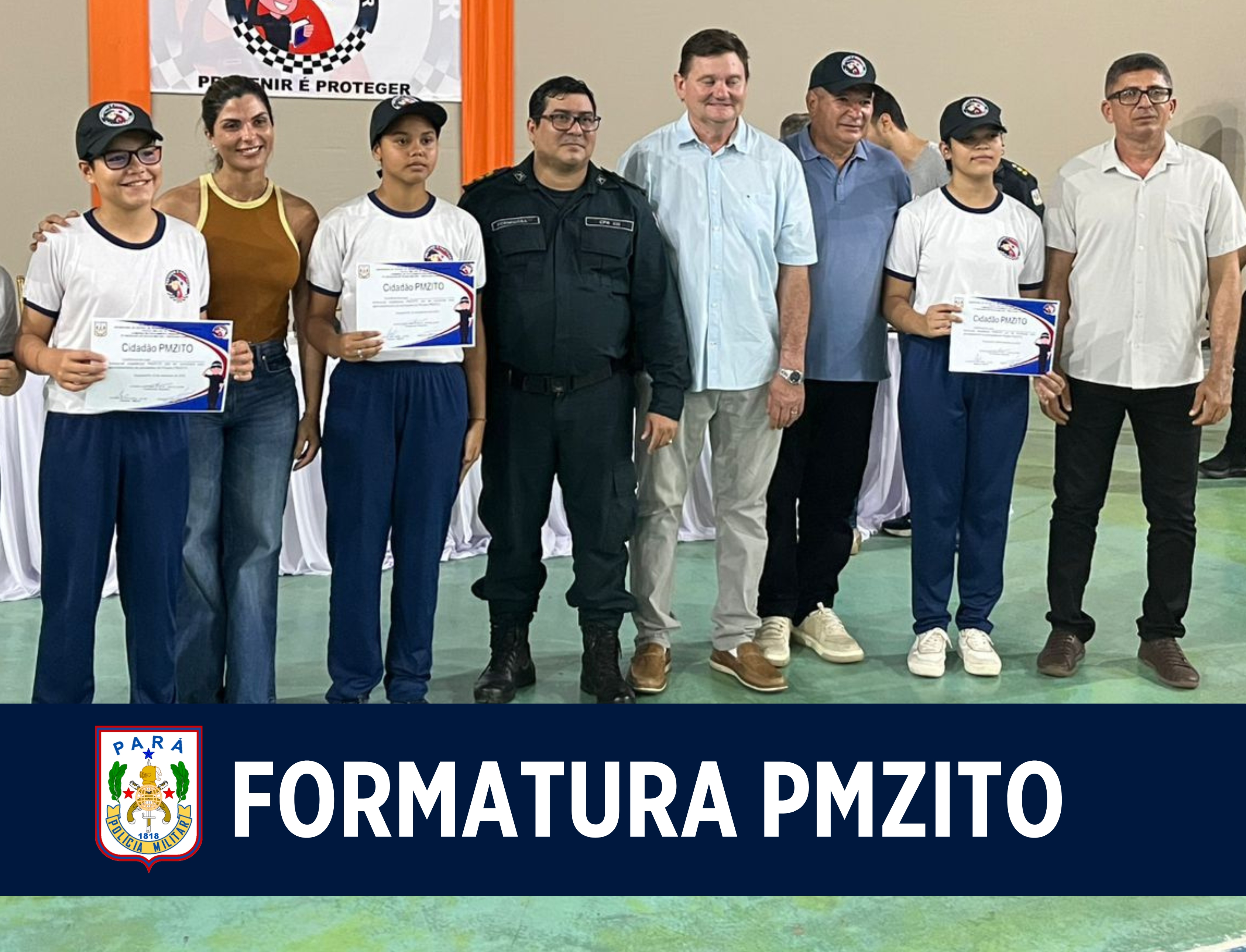 PM celebra formatura da turma do Programa PMZITO em Xinguara e destaca atendimento à mais de 1600 crianças e adolescentes em 2025